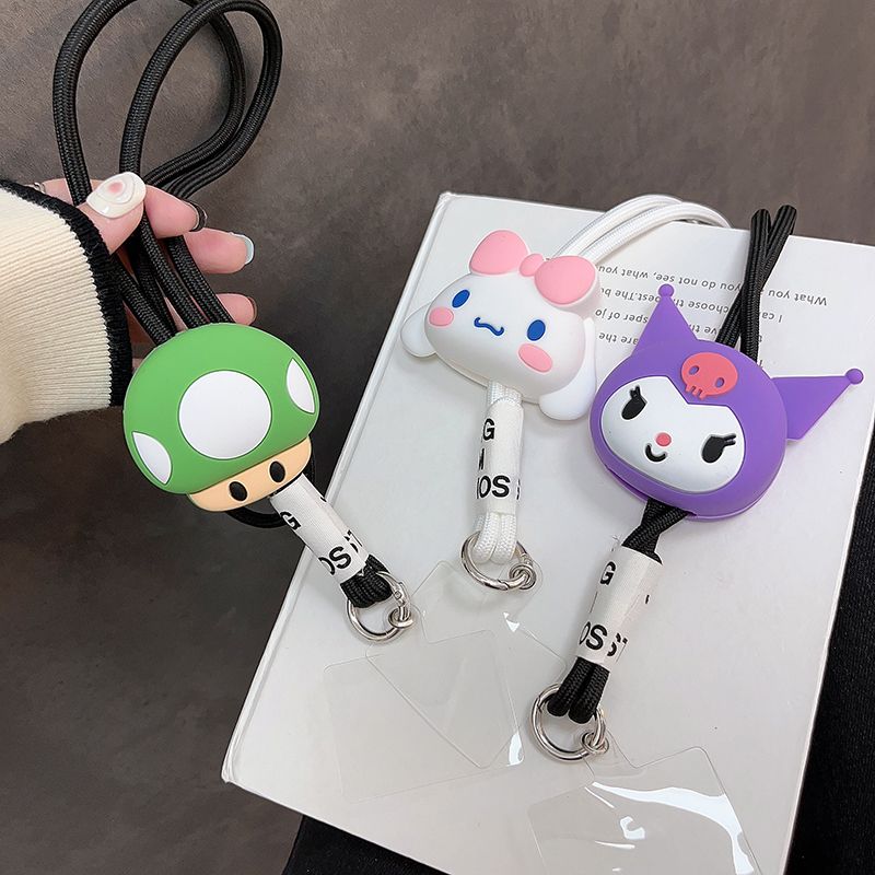 Neck Crossbody Lanyard With Cartoon Characters For Cell Phone