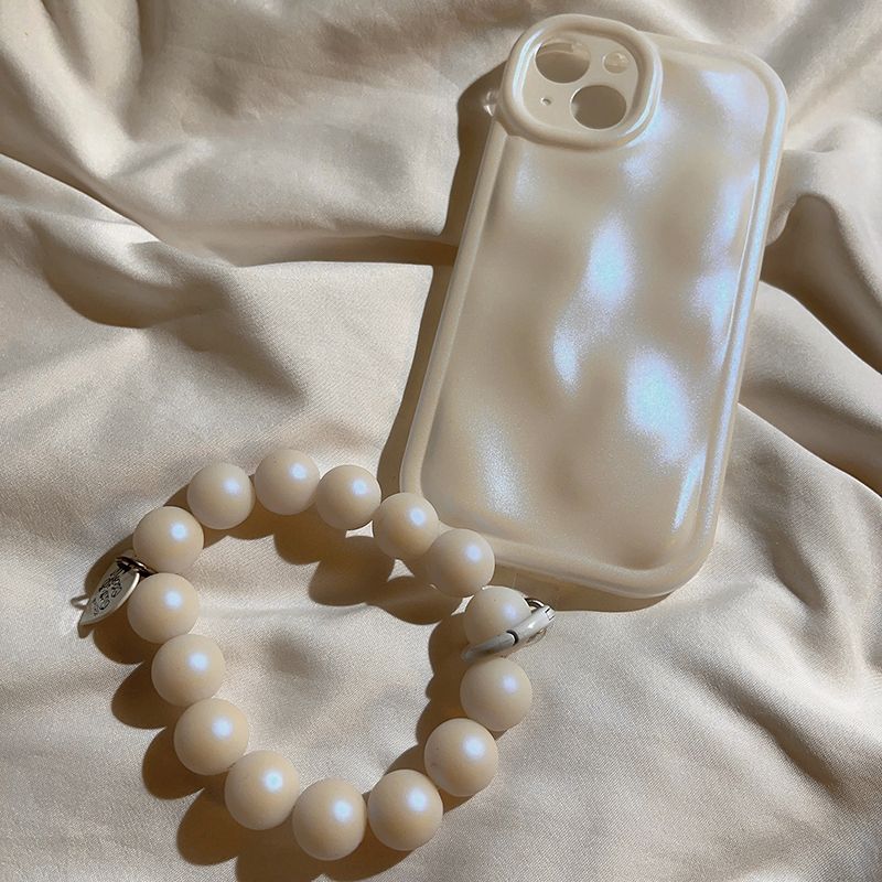 Neon Plain Anti Scratch Phone Case With Charm