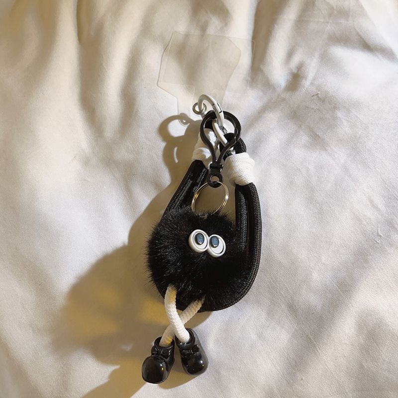 Adorable Fluffy pendant With Strap for Mobile Phone or Bag