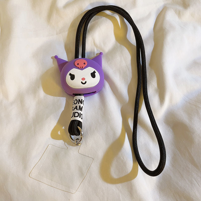 Neck Crossbody Lanyard With Cartoon Characters For Cell Phone